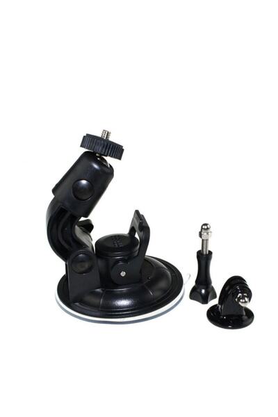 GoPro Uyumlu Büyük Boy Vakumlu Vantuz Bağlantı Adaptörü - Aksiyonbutik