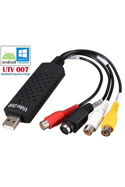 Gplus Utv007 Chip Android Otg Windows 10 Uyumlu Usb Video Capture Kartı