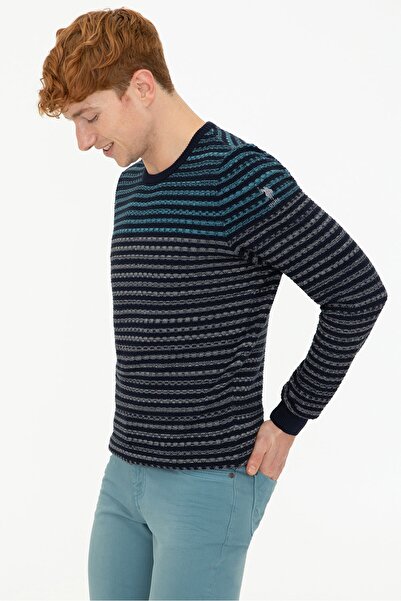 U.S. Polo Assn. Men's Green Sweater