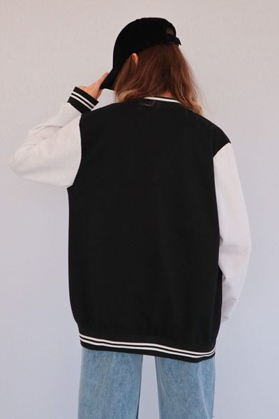 EFBUTİK Black College Jacket