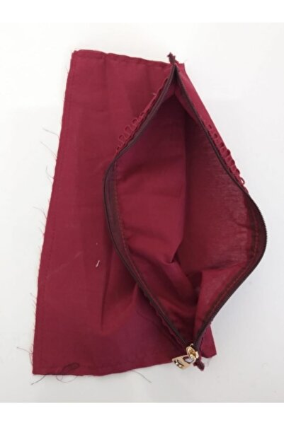 angel çanta aksesuar 20x30 Cm, Cusut, Căptușeală cu fermoar Roșu Claret