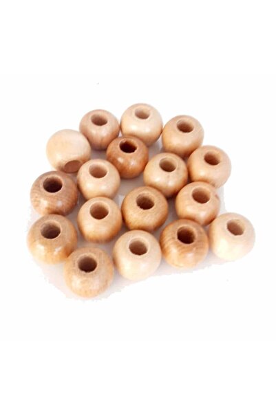 angel çanta aksesuar 20 mm 10 bucăți margele rotunde din lemn de culoare desc...