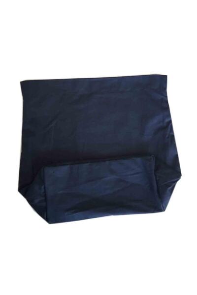 angel çanta aksesuar Örgü Çantaya Hazır Astar Tabanlı 22x12cm Lacivert