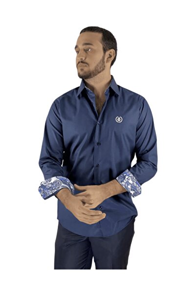 Walker London Cămașă pentru bărbați bleumarin W102shty21019