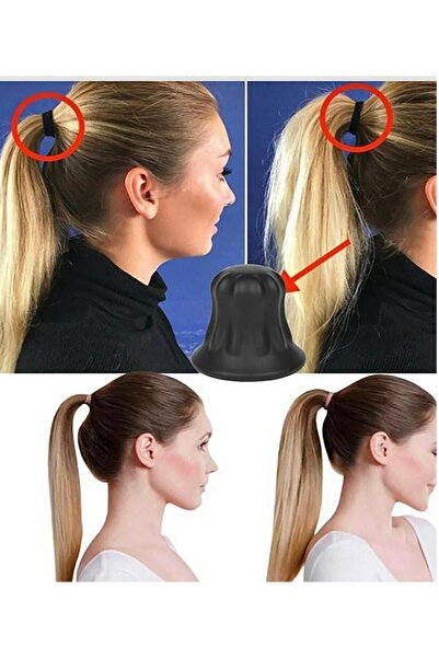 BAHELS Saç Tokası Cool Hair At Kuyruğu Saç Modeli Dik Tutma Aparatı