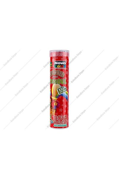 Nova Color Nc-409 Dry Color Tube 12 Colors Chubby
