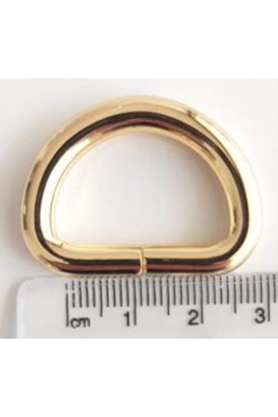 angel çanta aksesuar خاتم ذهبي فاتح على شكل حرف D 2.5 سم