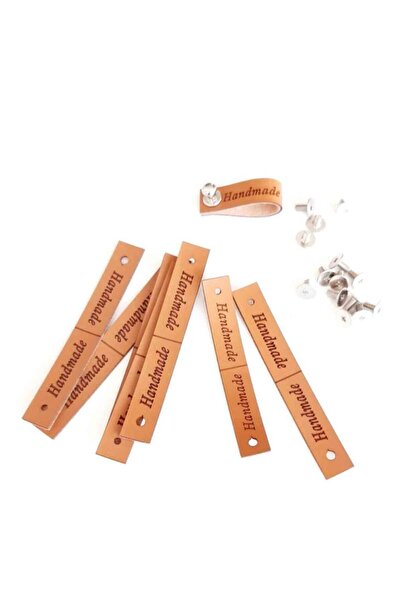 angel çanta aksesuar 10 قطع من الجلد الصناعي المسمار 1x7 سم مع معدن فضي