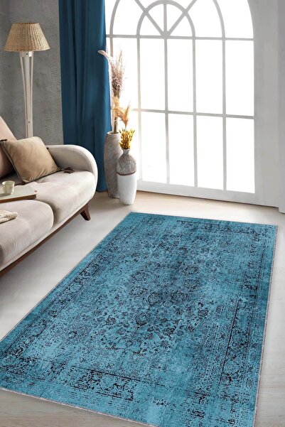 Viva Weaver's Kaymaz Tabanlı Makinede Yıkanabilir Halı Kr030