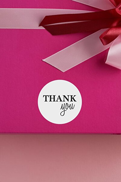 Kinder Garden Mulțumesc Mulțumesc scris Ambalaj produs, autocolant pentru eti...