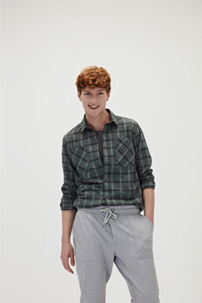 Bad Bear Erkek Travis Shirt Gömlek 21.02.30.005 Haki