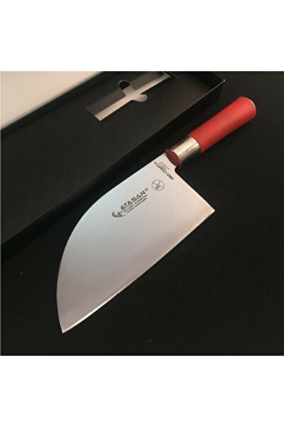 ATASAN Red Craft Almazan Kırmızı Saplı Şef Bıçağı 33 Cm