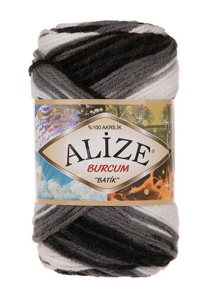Alize Burcum Batik Hand Knitted Lanyard 4428