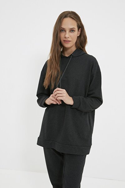 Trendyol Modest Sweatsuit Set - Gray - Relaxed
