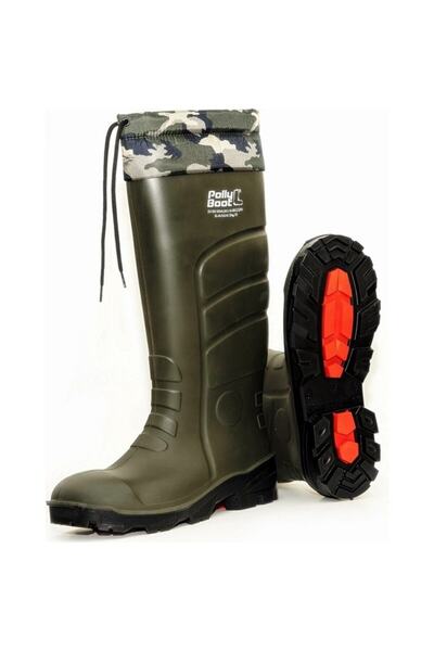 Polly Boot Pollyboot Galaxy Beta Kamuflaj Boğazlı Avcı Çizme - 45