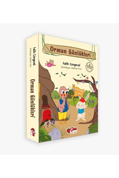 Çilek Kitaplar سجلات الغابة، قصص اكتساب الشخصيات، 10 كتب، عمر 4