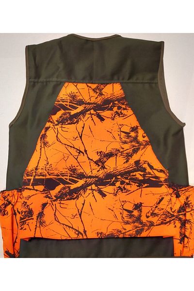 Orion Hunter Vest Orange Camouflage