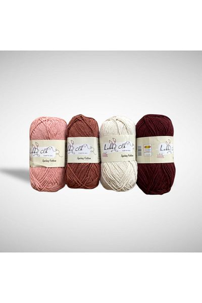 Masal Örgü Evi Σετ με 4 κλωστές Punch (Punch) και Amigurumi 100% βαμβάκι