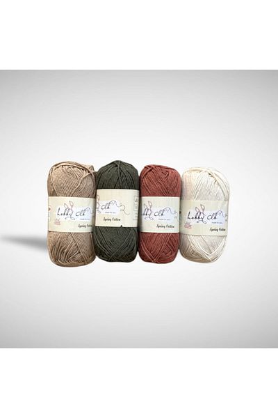 Masal Örgü Evi Σετ με 4 κλωστές Punch (Punch) και Amigurumi 100% βαμβάκι