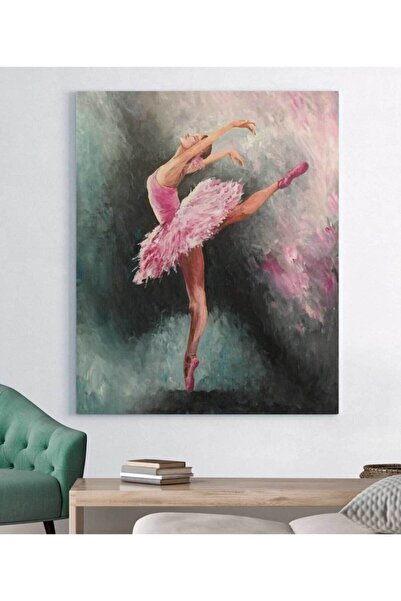 StellaStore Dans Balerin Kanvas Tablo