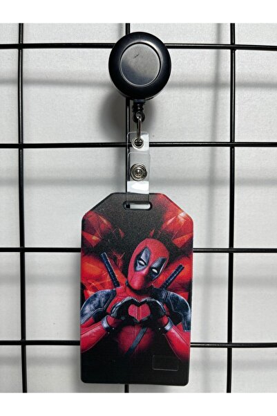 Hediyebum Husă pentru carduri cu guler vertical Deadpool