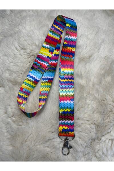 Hediyebum Curea de gât cu model tricotat