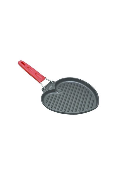 Lava Wire Handle Grill Pan Heart Shaped Silicone Handle Fma03100