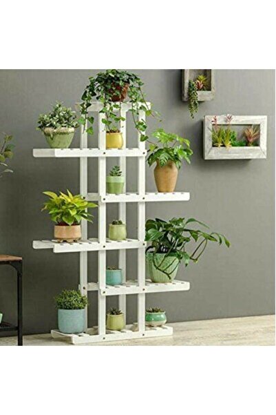 Genel Markalar Ahşap Kitaplık Standı Ahşap Saksılık Standı Ahşap Çiçeklik Sta...