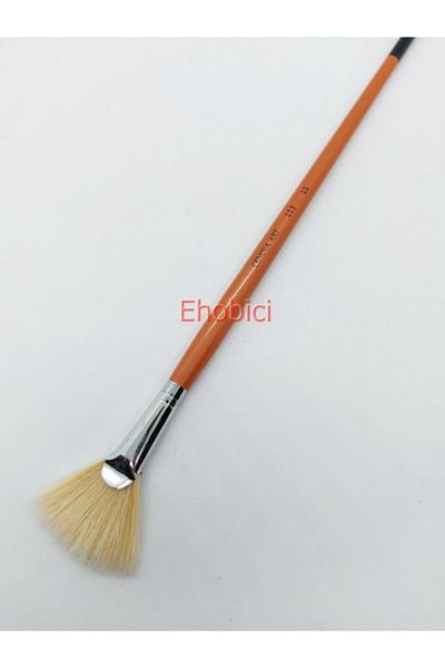 Cenova Art 113 Natural Long Handle Fan Brush No:11
