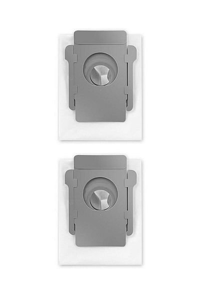 Nicetek 2 Pieces Robot Vacuum Cleaner Dust Bag Spare Parts Accessory Compatible with Irobot Roomba I3/i3 Plus