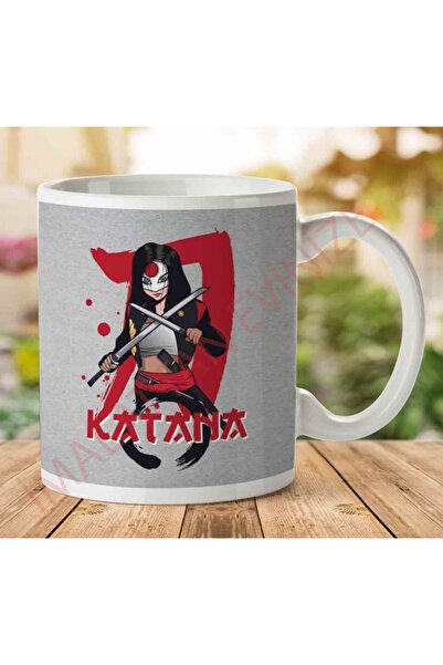 ART HEDİYE كوب كاتانا سويسيد سكواد مطبوع على الجانبين