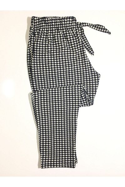 Altınay Suede Winter Pajama Bottoms with Pockets