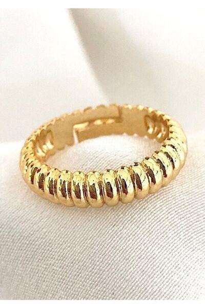 Lal خاتم نسائي ذهبي اللون عتيق