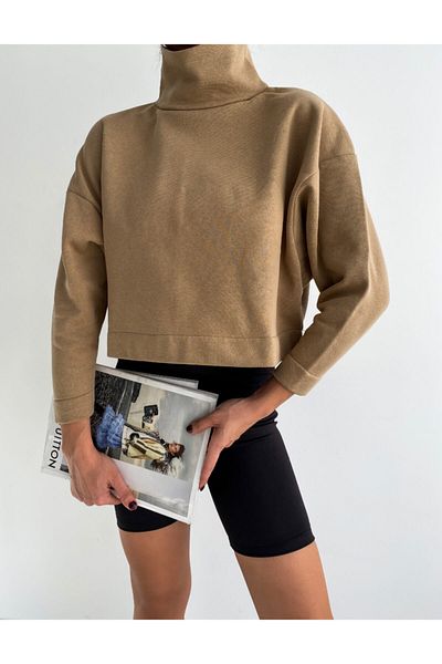 ladyzey Sweat oversize cu mânecă liliac pentru damă