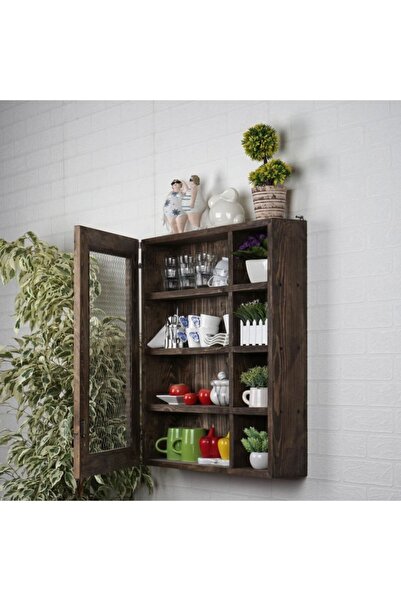 Genel Markalar Masif Ahşap Tel Bahçe Dolabı