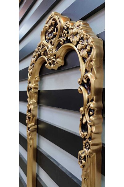 Özcam Ayna Ve Çerçeve Altın Yaldızlı Varak Boy Aynası