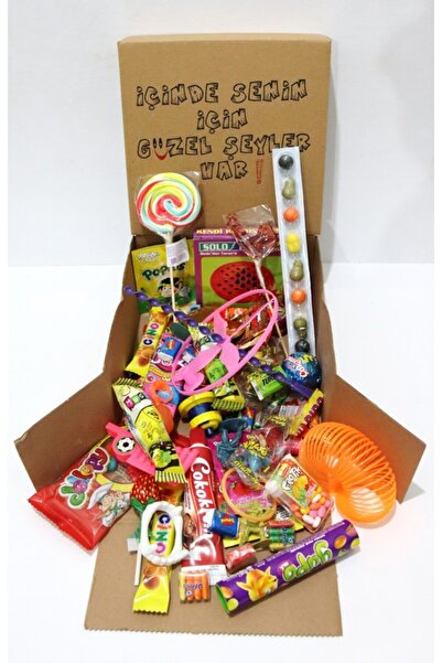 Muçis 90'lar Nostaljik Oyuncak Ve Şekerleme Doğum Günü Hediye Pakedi(3)
