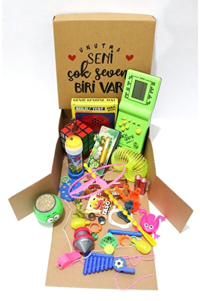 Muçis 80 Ler 90'lar Tetris,zeka Küpü Ve Oyuncak Hediye Kutusu (2)