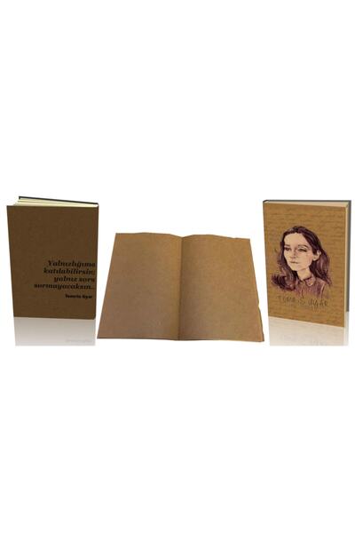 Tiydem Hobi Defteri / Kraft Kağıt Anı Defteri / Nostaljik Defter