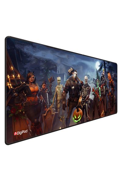 Digipod لوحة ماوس ألعاب مقاس 90x40 Xxl قاعدة ماوس ألعاب كبيرة مضادة للانزلاق بسمك 4 مم