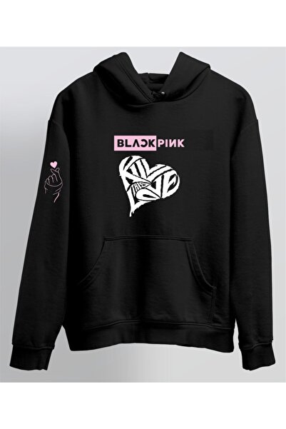 venüsdijital Blackpink Model 10 Štampano Hoodie