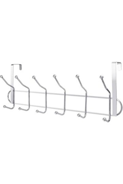 Genel Markalar 12'li Metal Kapı Arkası Askılık Kalın Amerikan Kapı Arkası Ask...