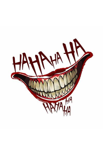 TSC Graffiti Araba Stil Ha Ha Ha Sticker Etiket Yapıştırma 18cm