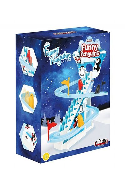 PİLSAN Funny Penguin Staircase Game