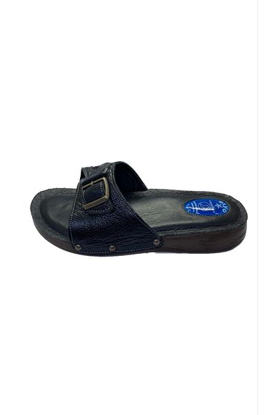 Siyo Comfort Memory Foam Sole Genuine Leather Hallux Valgus (Bone Protrusion) and Heel Spur Slippers