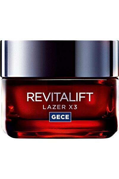 L'Oreal Paris L'oréal Paris Revitalift Lazer x3 Yoğun Yaşlanma Karşıtı Gece B...