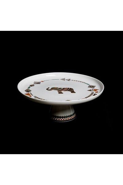 Ezem Lyfb 013 Safari Porcelain Footed Service
