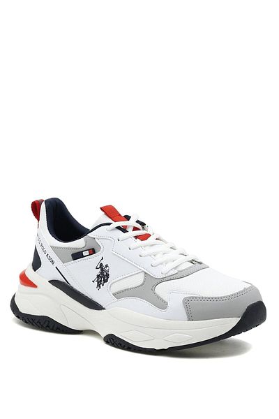 U.S. Polo Assn. Ανδρικά αθλητικά παπούτσια Solidar 1pr White