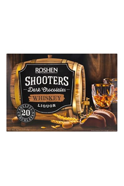 Roshen Shooters Dark Chocolates Whıskey Lıqueur 150g