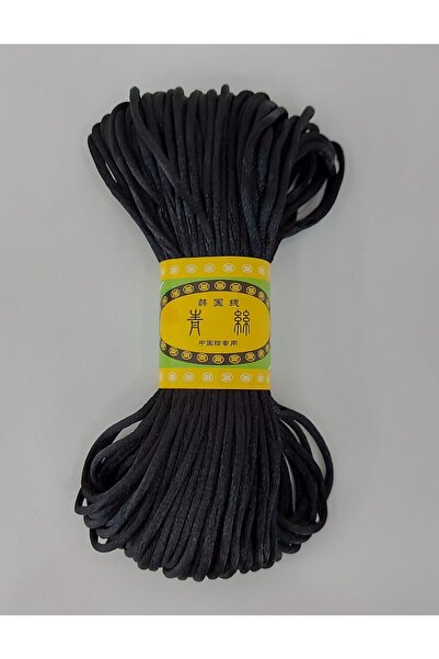 Yeni Moda Boncuk & Tuhafiye Floş Ip (Coada de șobolan) negru